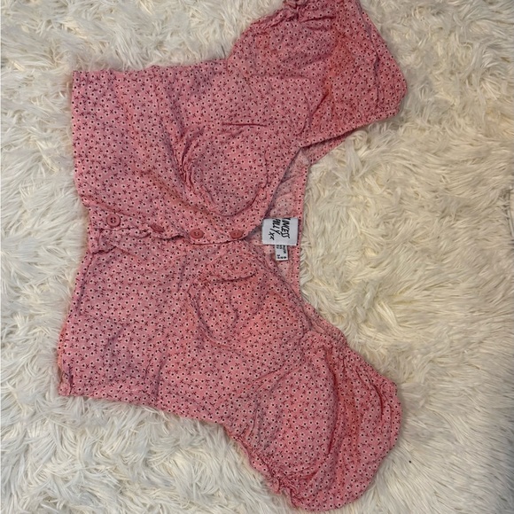 Princess Polly Light Pink Floral Blouse - Picture 4 of 5